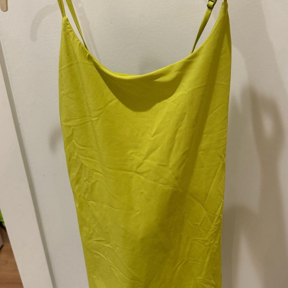 Green athletic dress